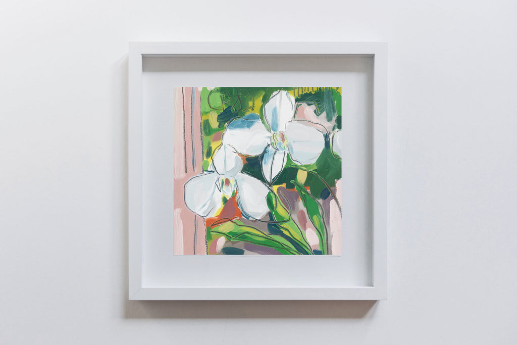 BROAD STREET ORCHIDS PRINT