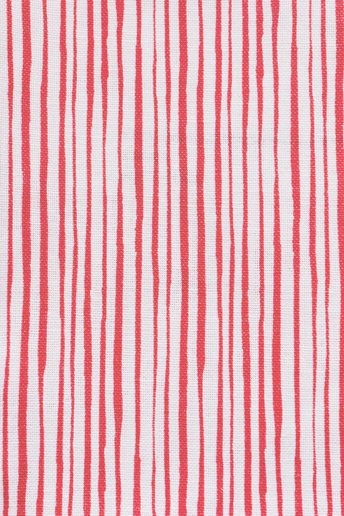 PAINTED STRIPE • RED